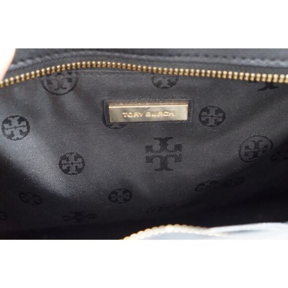 Tory Burch Black Saffiano Robinson Handbag Crossbody - Picture 10 of 13
